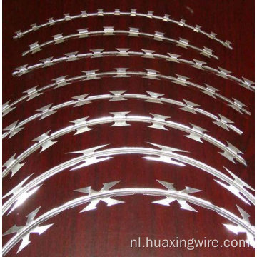 Gegalvaniseerd Razor Concertina -net